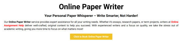 Online Paper Writer
